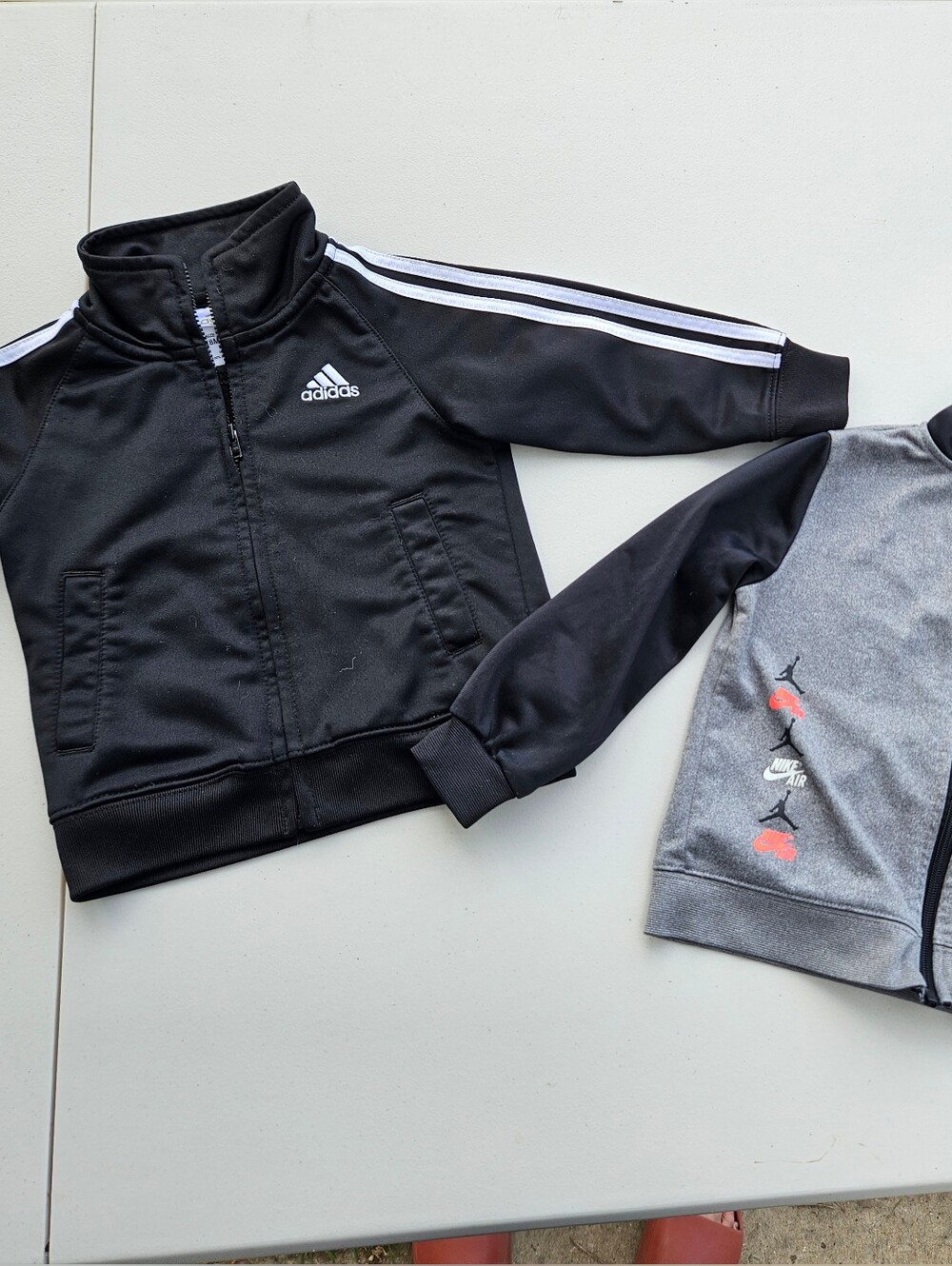 18 Month Adidas And Jordan Track Jackets